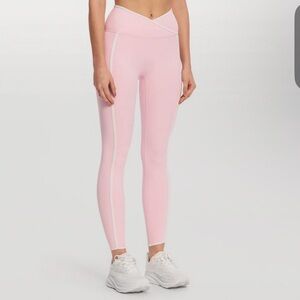 BetterMe Pink Crossover Waist Leggings